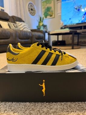 New adidas Bruce Lee x Jabbar Low Game of Death 2025  Men's 7.5